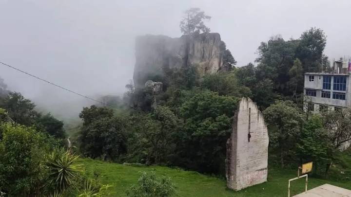El Peñón de Vasconcelos, así es la magnífica formación rocosa de Hidalgo