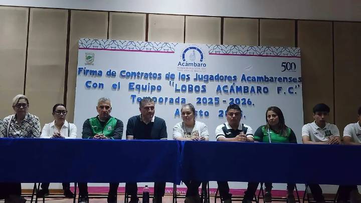 Lobos Acámbaro F.C. suma a dos jóvenes talentos al equipo profesional