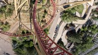 Have You Seen This? Backward view from Lagoon's Cannibal coaster