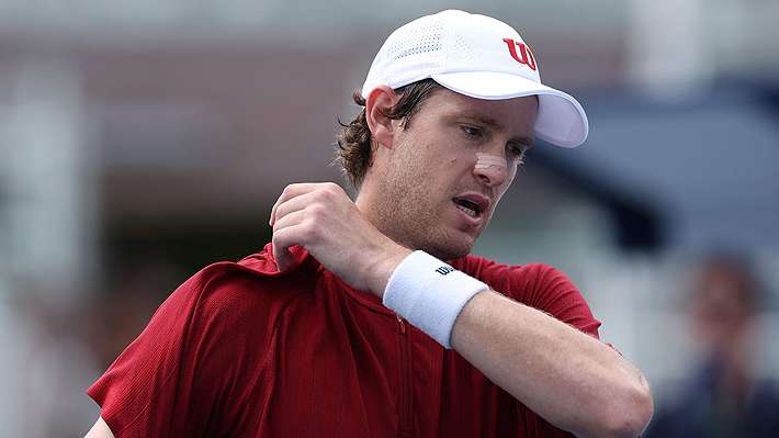Nicolás Jarry no pudo con el 16 del mundo y cayó en primera ronda del US Open