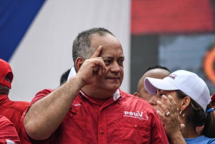 Diosdado Cabello avisa de que habrá represalias contra quienes en Venezuela pidan “invasiones y sanciones”