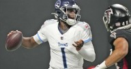 Brooks scores on interception return as Ward has mixed results in Titans' 23