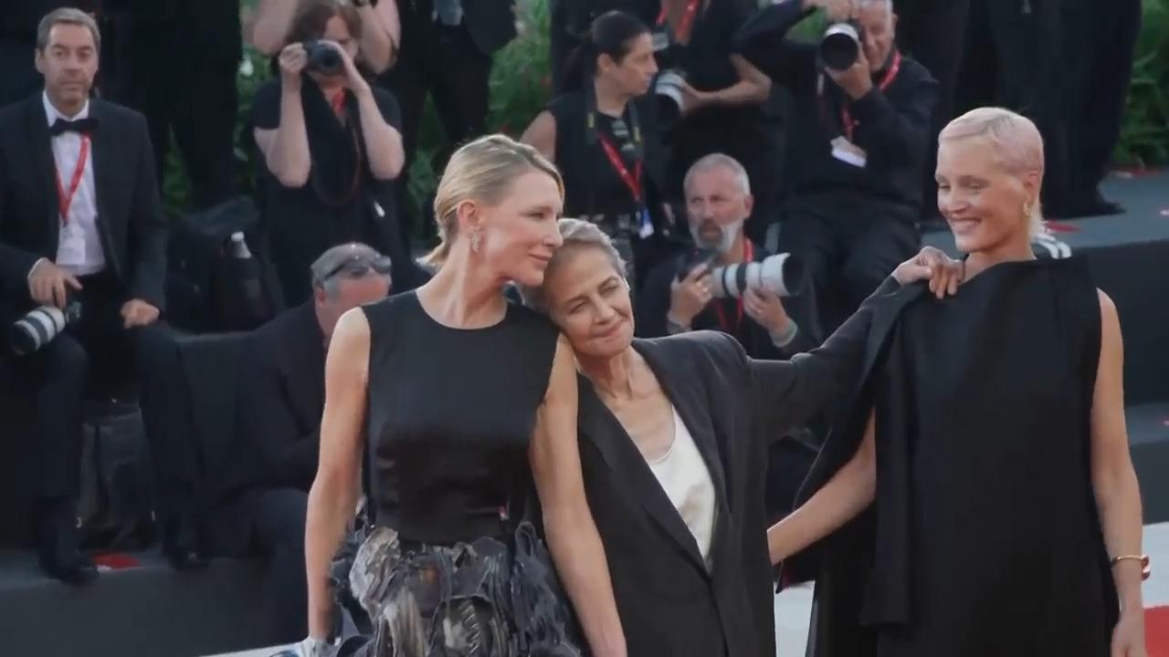 Cate Blanchett premieres her new film 'Father Mother Sister Brother' in Venice