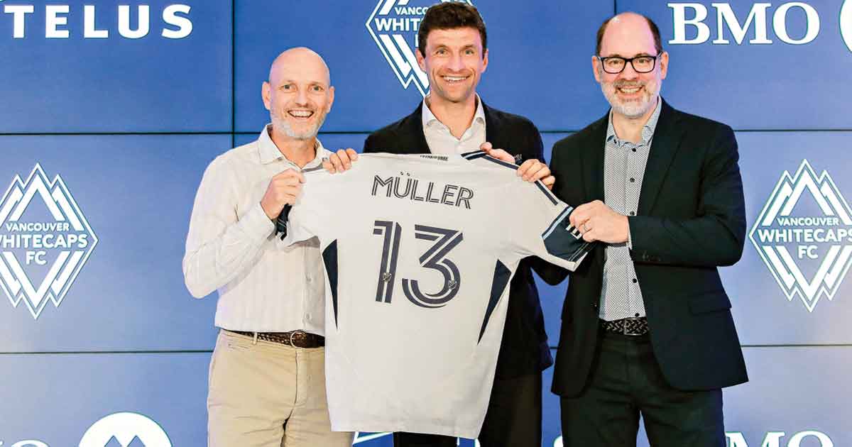 Thomas Müller: mi pasión es jugar futbol; nuevo whitecap