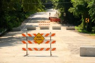 Oakland County road that crumbled in historic rain nears reopening