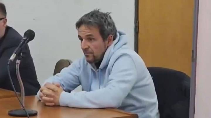 La primera foto de Claudio Contardi esposado y detenido tras ser condenado a 19 años de prisión
