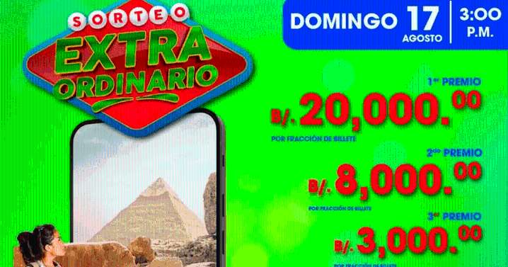 Lotería de HOY Telemetro EN VIVO, 17 de agosto: qué salió en el Sorteo Extraordinario y consultar números del premio mayor