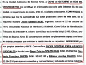Milei designó a Spagnuolo como su apoderado meses después de que el abogado le advirtiera sobre las coimas