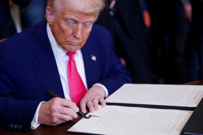Trump to sign order easing path for private assets in 401(k)s, Bloomberg News reports