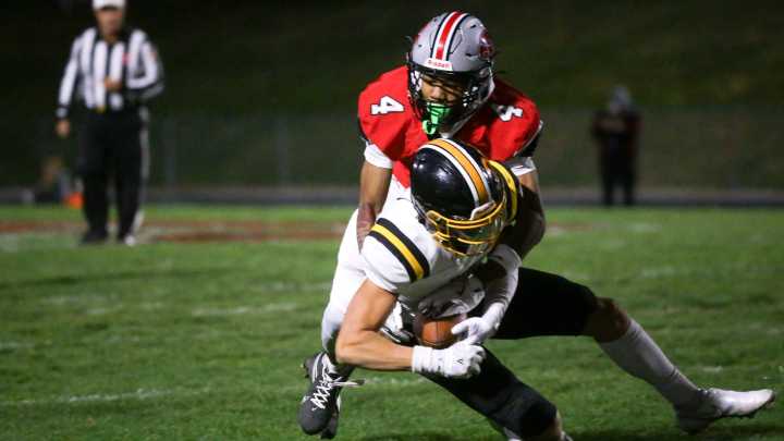 City High WR Iyon Harris on catching passes from Raiders QB Cam Miller