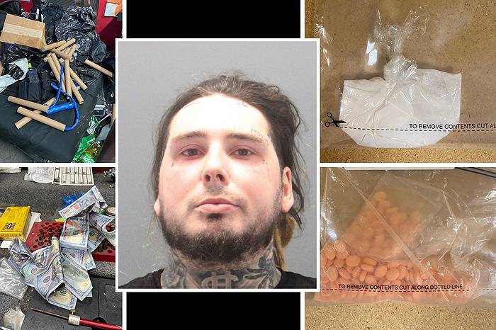 Police: Fentanyl, Cocaine, Meth & Multiple Explosives Discovered in Hicksville Man's Home