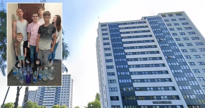 Birmingham tower block families 'struggle' on second night without water as dad
