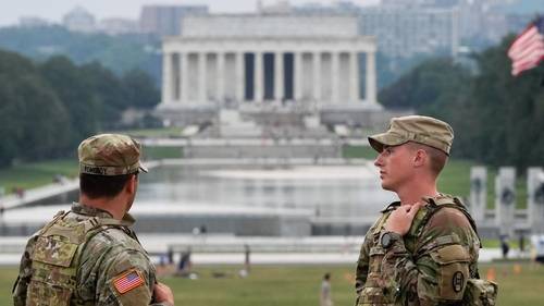 Trump says he will go out with police, military to patrol DC Thursday night