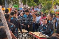 Junior Klan graba en el centro de Mérida su nuevo vídeo “Tiene tumbao” (FOTOS)