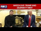 WATCH LIVE: President Donald Trump and Ukrainian President Volodymyr Zelenskyy meet