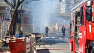 Un géiser de gas en la calle: alerta por una impactante fuga de gas en Palermo