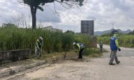IAM Fumcosandi continúa labores de desmalezado en Lomas de La Hacienda