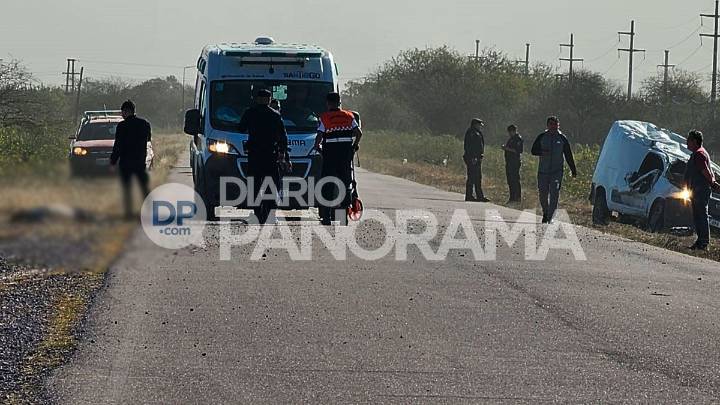 Atamisqui: una persona perdió la vida en el vuelco de una camioneta sobre ruta Nº1