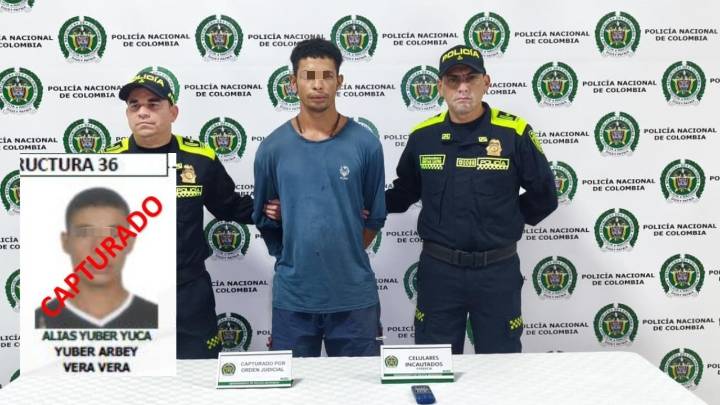 Uno de los más buscados en Antioquia cayó en Tolima: Alias ‘Yucas’, cabecilla de la Estructura 36