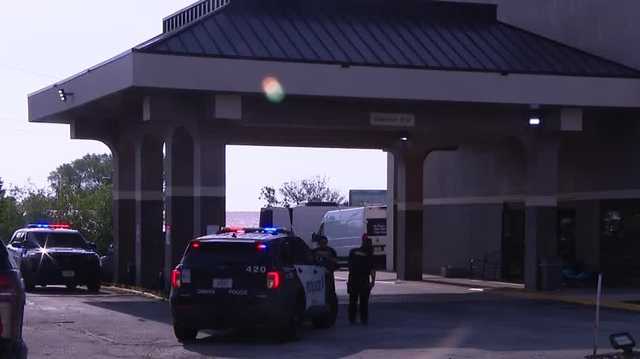 Multiple law enforcement agencies at the scene of ongoing joint investigation at Omaha hotel