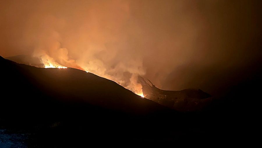 Spagna, oltre 340 mila ettari di vegetazione ridotti in cenere dagli incendi boschivi
