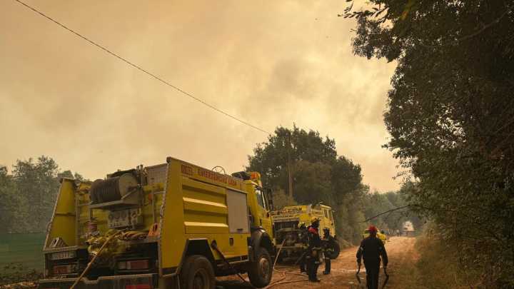 La situación de los incendios mejora en Galicia: Chandrexa (Ourense) evoluciona hacia su estabilización