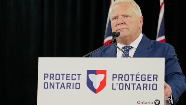 Ontario Premier Ford says he'd 'blast' CEO of American-owned Stelco after U.S. announces more tariffs