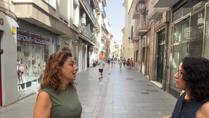 El PSOE exige la instalación de toldos en Alhóndiga y Puentezuelas para "mitigar el calor y apoyar al comercio"
