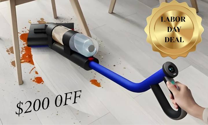 Dyson Labor Day Sale includes $200 off cordless vac mop