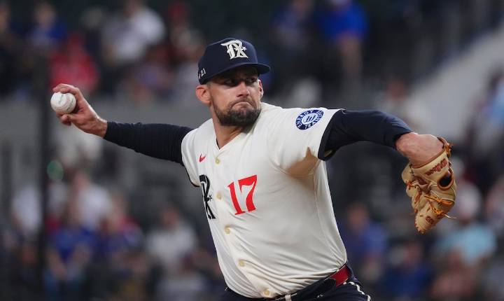 Los Rangers puede que hayan perdido a Nathan Eovaldi por lo que resta de la temporada