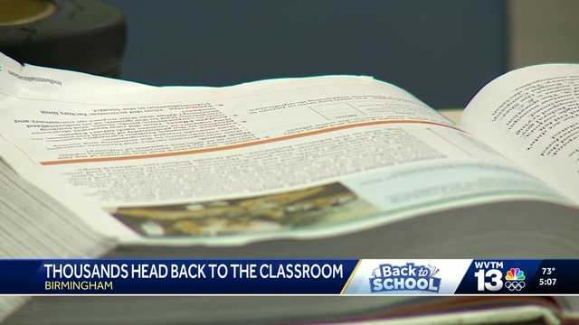 Birmingham City Schools welcome back students