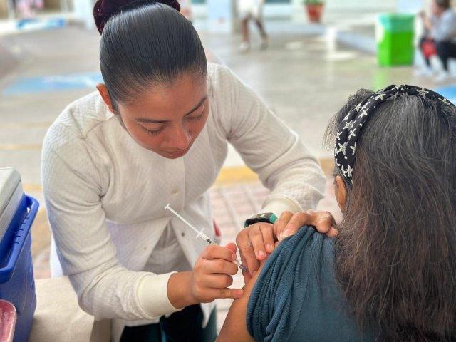 Yucatán: Campaña intensiva de vacunación en la línea de vida