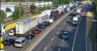 Huge M6 traffic delays near Birmingham after oil spillage