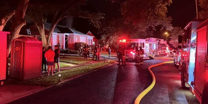 House fire on June Street under control, no injuries reported