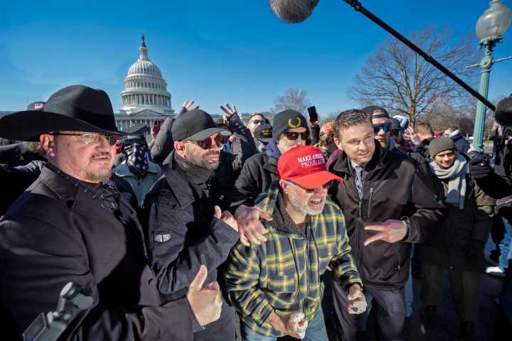 Trump DOJ seeks to dismiss Jan. 6 lawsuit from Proud Boys leaders