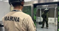 Realizan simulacro de posible bomba en el aerotrén del AICM