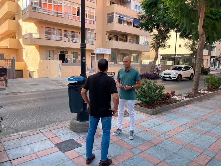 El Ayuntamiento atendió en el primer semestre del año 441 incidencias en el barrio de Las Chozas , a través de la app Gecor