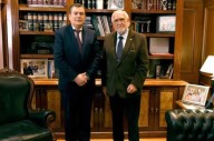 El Gobernador Gerardo Zamora recibió al reconocido jurista Ricardo Gil Lavedra