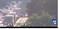 WisDOT: Left lanes of I-94 EB, WB near Johnson Creek closed due to crash