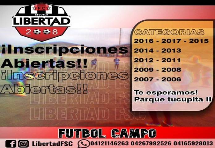 Escuela Libertad va por consolidarse en el fútbol campo