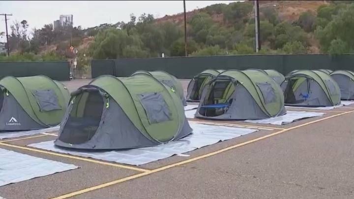 Lawsuit filed over unsanitary conditions at San Diego safe sleeping sites