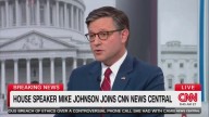 Speaker Johnson Tries Hard To Cover