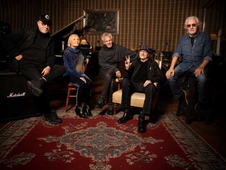 Histórica reunión de Porsuigieco, a 50 años del disco de Charly García, Nito Mestre, León Gieco, Raúl Porchetto y María Rosa Yorio