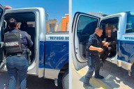 Auxilian agentes municipales a mujer en crisis