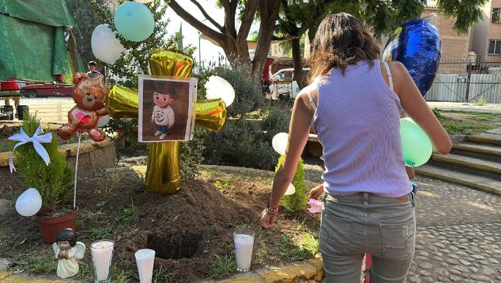 Plantan árbol en memoria de Fernandito