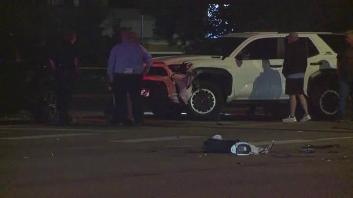 Man accused of hitting motorcycle, pushing riders into oncoming traffic
