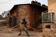 El fuego de Las Médulas mejora y varios frentes son controlados