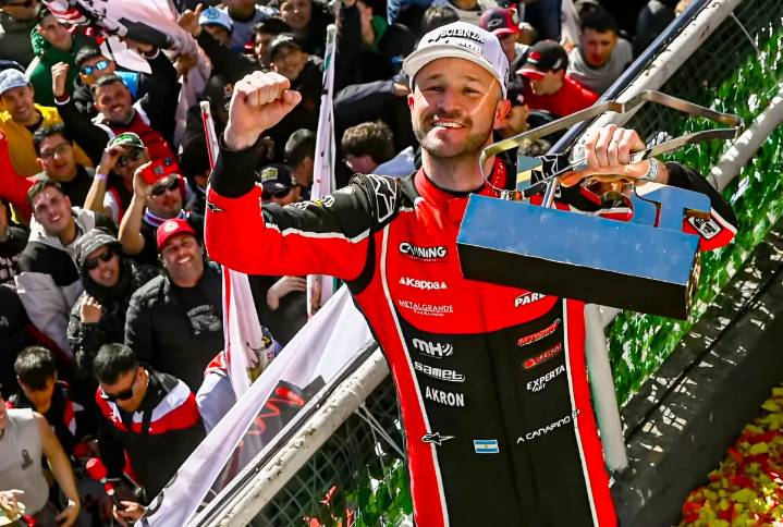 Canapino ganó en Buenos Aires y arranca 1° en la Copa de Oro