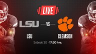 Disfruta LSU vs Clemson en vivo por YouTube Lo mejor del fútbol americano colegial puedes verlo en vivo por el canal de YouTube de ESPNMX, ¡disfrútalo aquí! 16m