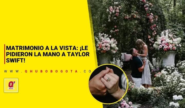 Matrimonio a la vista: ¡Le pidieron la mano a Taylor Swift !